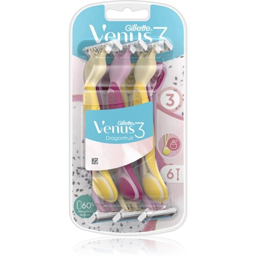 Gillette Venus Dragonfruit brivniki za enkratno uporabo 6 kos Slike