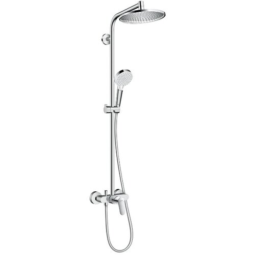 Hansgrohe Crometta S 240 kompletni tuš sistem usponski sa baterijom za ručni tuš i nadglavnim tušem 27269000 Cene