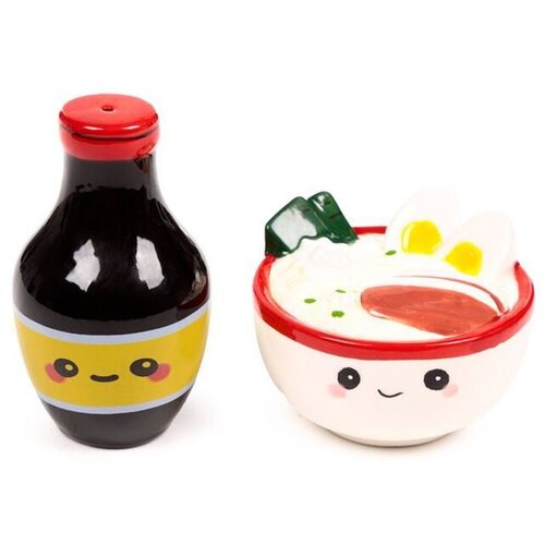  Keramički set za sol i papar Puckator Foodiemals Nori ramen SP110 Cijene