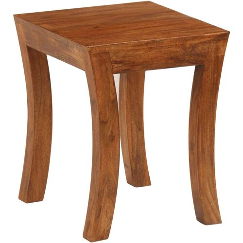3 Komplet mizic 3 kosi trden akacijev les 50x35x50 cm rjave barve Slike