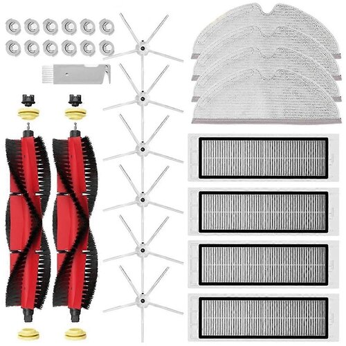 INORCO Robotski sesalnik Dodatki za MI S5 Max S6 Pure MaxV S55 Glavna stranska krtača HEPA Filter Mop Cloth, (21849393) Slike