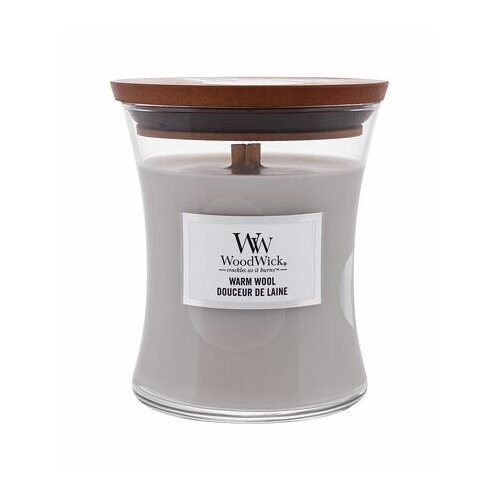 WoodWick Warm Wool dišeča svečka 275 g unisex Cene