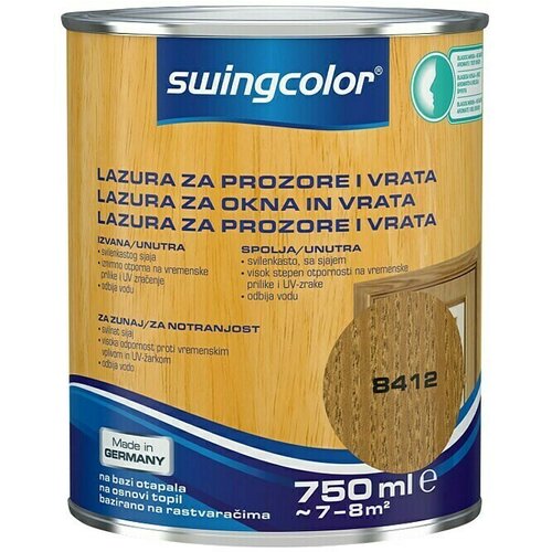 SWINGCOLOR Lazura za okna in vrata (Tik, 750 ml) Cene