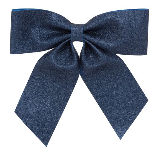 Feeric Novogodišnja dekorativna mašna 39x39 plava gliter (207619) Cene