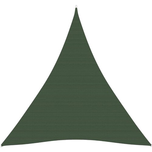 vidaXL Senčno jadro 160 g/m² temno zeleno 4x5x5 m HDPE, (20729416) Cene