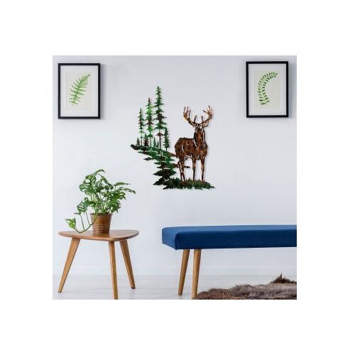 Wallity 930DYU1216 Zidna dekoracija Jelen 2, 65x79cm Cijene
