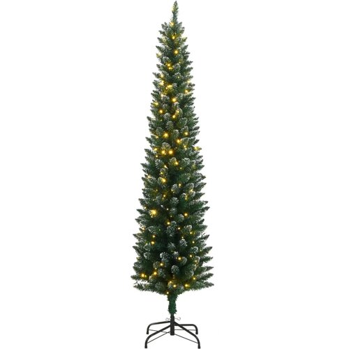  Umjetno tanko božićno drvce s 300 LED žarulja 240 cm Slike