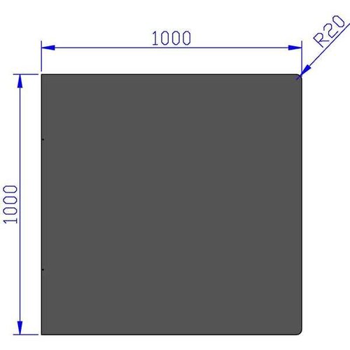  Podna ploča čelična 1000&times;1000 &ndash; J&oslash;tul Cijene