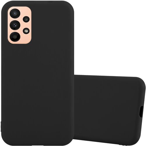 Cadorabo Ohi&amp;scaron;je, združljiv s Samsungom v Candy Black - Za&amp;scaron;čitni pokrov, narejen iz fleksibilnega silikona TPU, (20599238) Slike