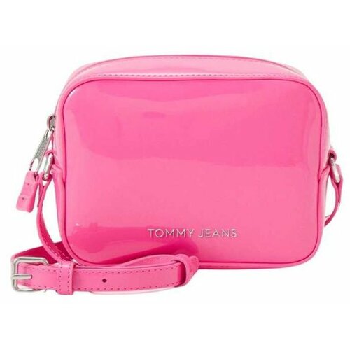 Tommy Hilfiger - - Lakovana pink ženska torbica Slike
