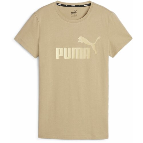 Puma ženska majica kratkih rukava ess+ metallic logo tee w Slike