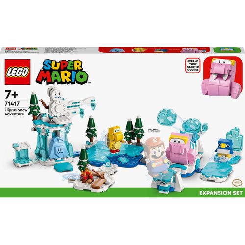 Lego Super Mario 71417 Razširitveni komplet Fliprusova snežna pustolovščina Cene