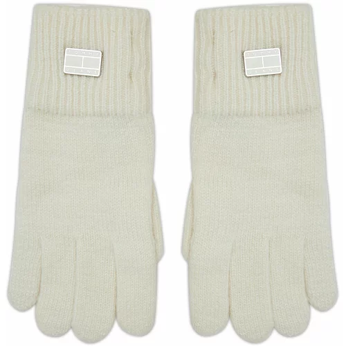 Tommy Jeans Ženske rokavice Tjw Cosy Knit Gloves AW0AW15481 Ivory YBI
