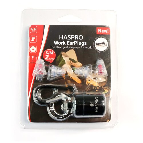  Čepki Za U&amp;scaron;esa - Za Delo V Hrupu - Work Haspro - Par Slike