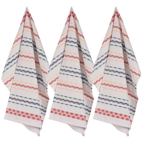 ZicZac Set kuhinjska krpa Quickly 65x65cm / 3 kos / bombaž, (5000198277) Cene