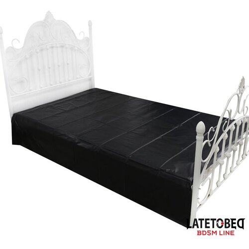 LateToBed BDSM Line PREKRIVALO ZA POSTELJO Latetobed Black (2,2 x 2 m) - vodoodporna za&scaron;čita Cene