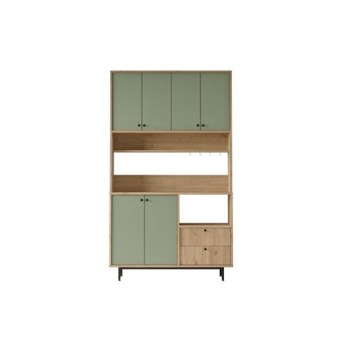 Hanah home Vi&amp;scaron;enamjenska komoda RE7-SY, 120 x 205 x 35,5 cm, Hrast Slike