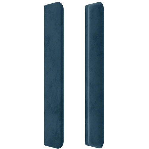  LED uzglavlje tamnoplavo 103x16x118/128 cm bar&amp;scaron;unasto Slike