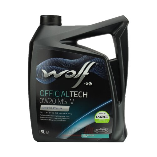 Wolf Motorno olje OFFICIALTECH 0W-20 LS-FE 1L Slike