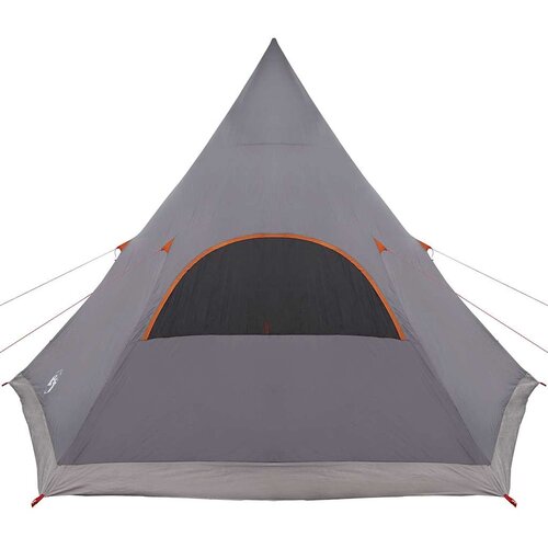  Teepee za 5 osoba Siva i narančasta 545 x 450 x 295 cm Slike