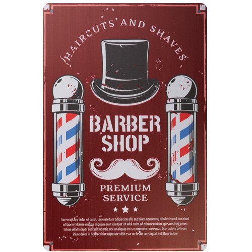 Shumee Barber okrasna tabla B030, (21399256) Cene