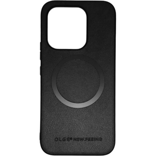  Za&scaron;titna silikonska futrola (OLGE Magnetic) za Honor 600 Lite, Crna Cene