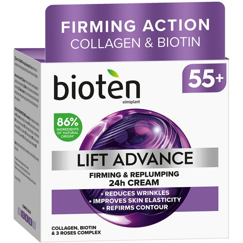Bioten Lift Advance dnevna krema 55+, 50ml Slike