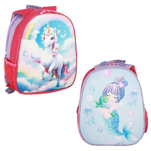 Spirit Dečiji ranac za vrtić i pred&scaron;kolsko Uno-Duo Unicorn Little Mermaid 25x12x31cm Cene