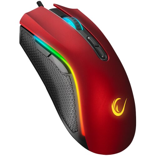 Rampage Mi&scaron; gaming SMX-R44 V2 Macrol Red 2800 DPI RGB LED 80 Million Huano Switch Gaming Player Mouse, 41490 Cijene