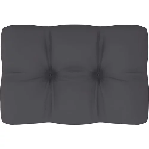 vidaXL jastuk za sofu od paleta antracit 60 x 40 x 10 cm