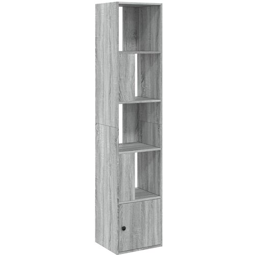 Maison Chic Knjižna omara - Knjižni regal siva sonoma 40x36x189 cm inženirski les, (21724811) Slike
