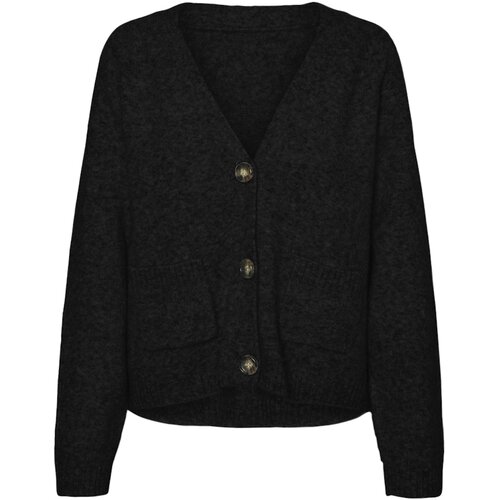 Vero Moda Ženski kardigan Boom, Crni Slike