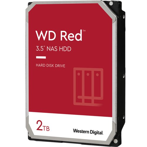 Western Digital hDD NAS WD Red Plus (3.5'', 2TB, 128MB, 5400 RPM, SATA 6 Gb/s) Slike
