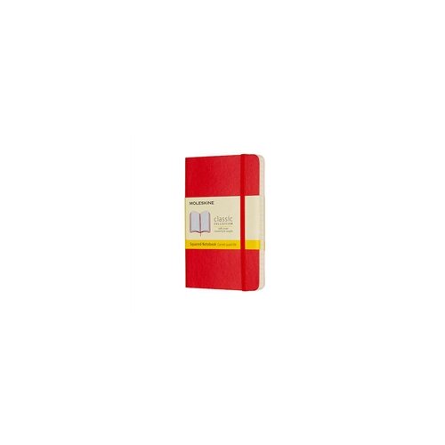 Moleskine Bilježnica PKT s mekanim koricama, crvena – bez crta Cijene