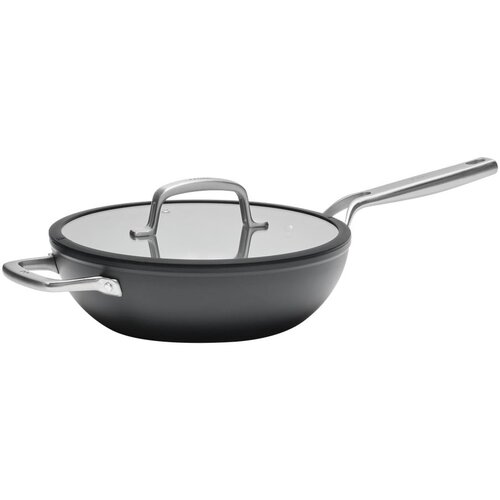 FABINI Vok aluminijasta ponev s pokrovko in neprijemljivo površino ø 28 cm Meda 3.0 – Cene