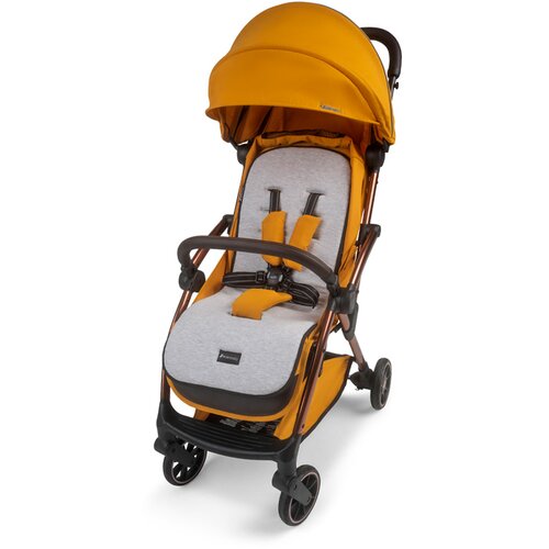 Leclerc Baby luxury umetak - podloga za kolica, sivo - crni Slike