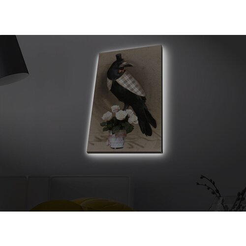 Wallity Slika sa LED osvetljenjem 4570MDACT-056, 45x70 cm Cene