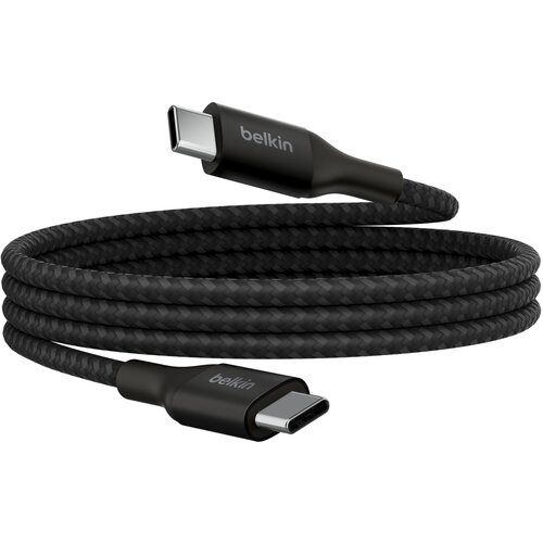 Belkin USB kabel C 240W BoostCharge najlonska pletenica 1m, Črna, (5000191897) Cene