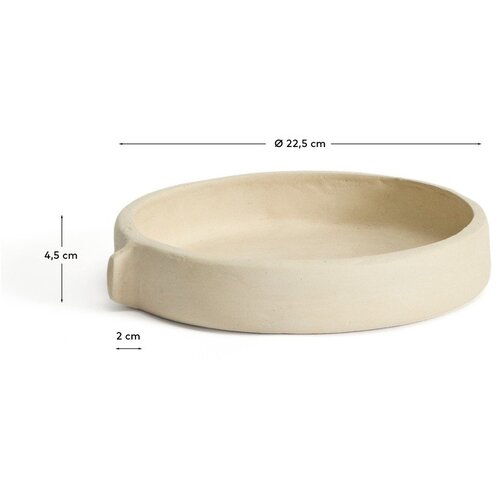 Kave Home Ukrasni pladanj 24,5x22,5 cm Mireni &amp;ndash; Slike