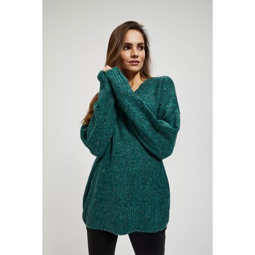 Moodo Plain V-neck sweater Slike