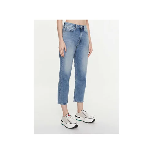 Tommy Jeans Jeans hlače Herper DW0DW15519 Modra Straight Fit