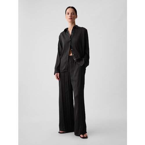 GAP Satin Boyfriend Shirt - Women Slike
