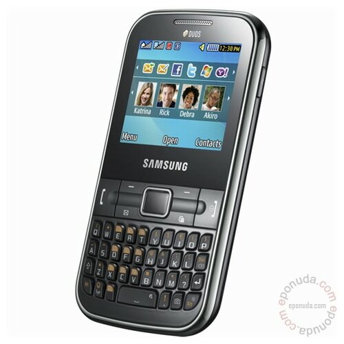 Samsung Chat 322 (C3222) mobilni telefon Slike