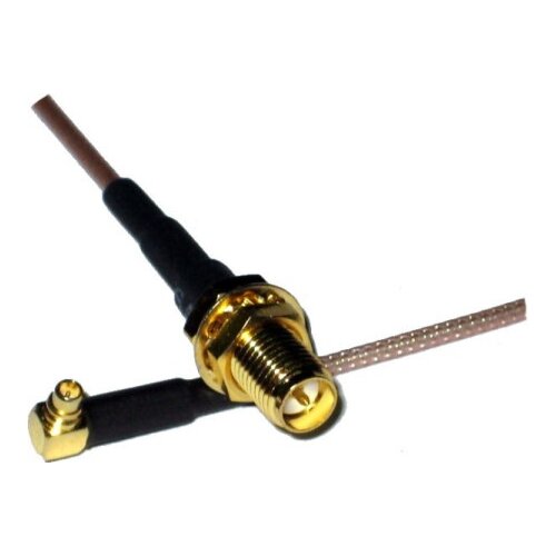 Pigtail MMCX- RP-SMA/m Super Low Loss 200mm ( PGT004 ) Slike