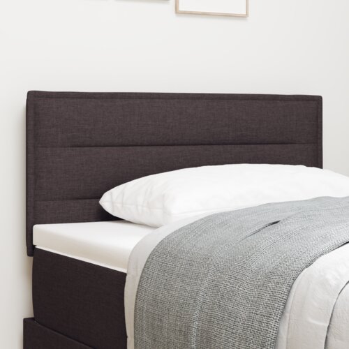  LED naslonjalo za posteljo temno rjav 90 cm, (22116186) Cene