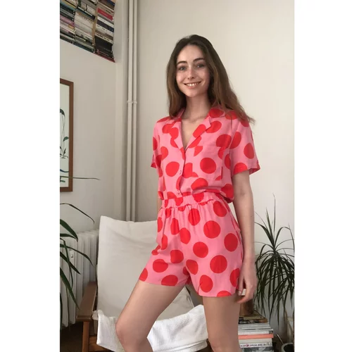Trendyol Ženska pidžama komplet Fuchlepol
