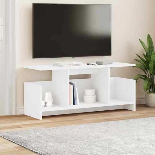  stalak Bijelo 102 x 35 x 45 cm Konstruirano drvo Slike