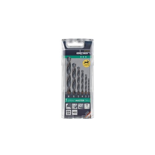 ALPEN Kaseta sa svrdlima s-master 6-dj. P 2,3,4,5,6,8mm Cijene