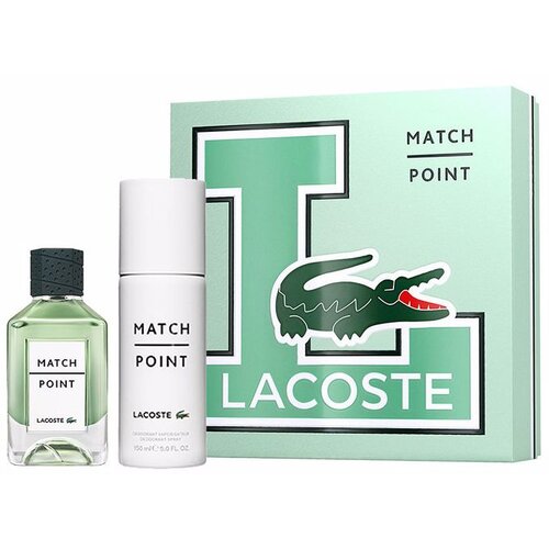 Lacoste Match Point darovni set toaletna voda 100 ml + dezodorans 150 ml za mu&scaron;karce Cijene