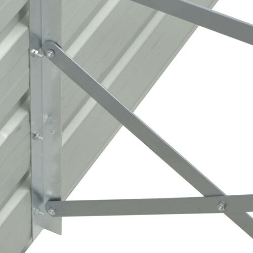 vidaXL Visoka greda antracitna 100x40x77 cm pocinkano jeklo, (20618702) Cene